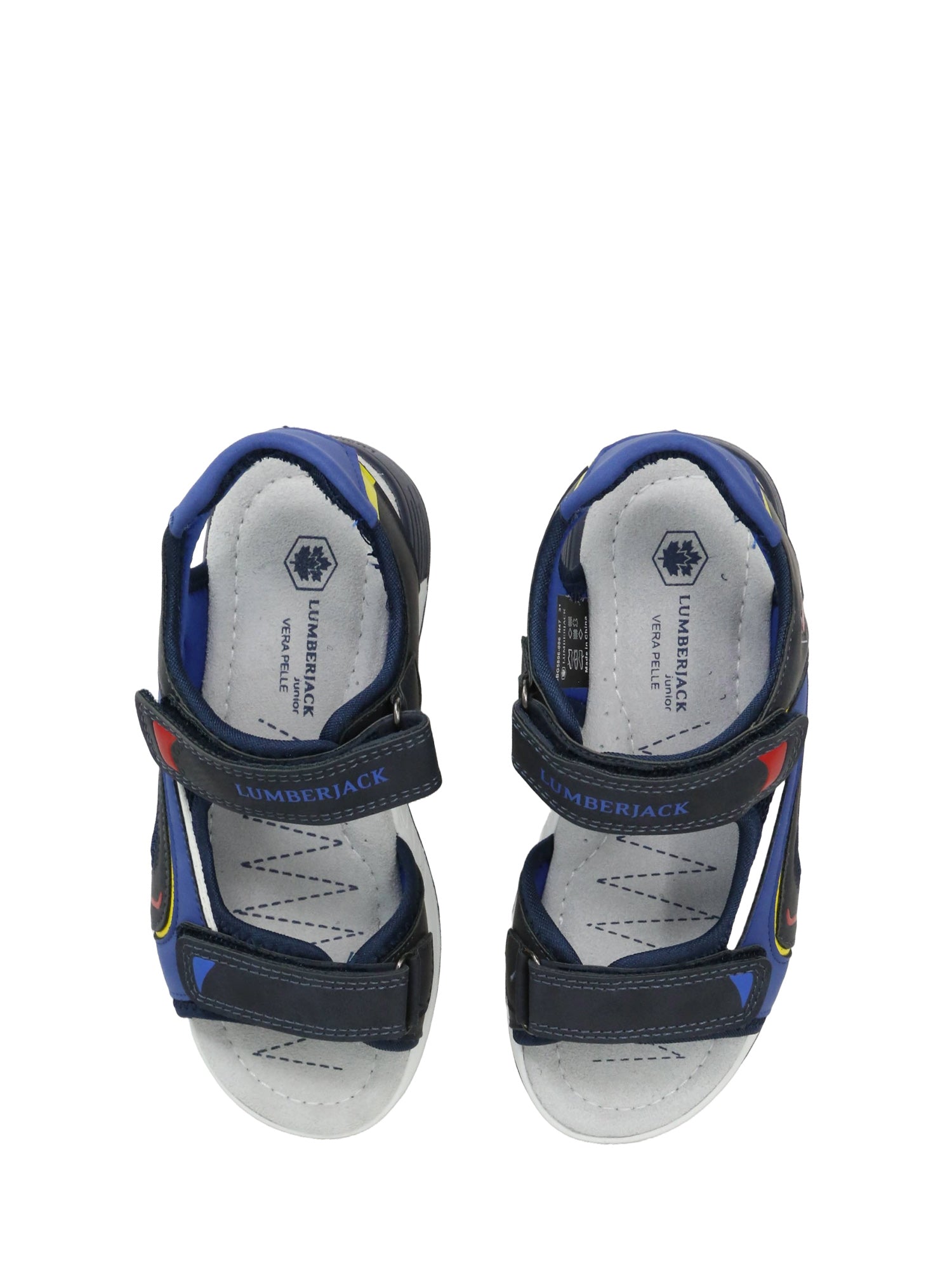 Sandali con strappi Blu Lumberjack