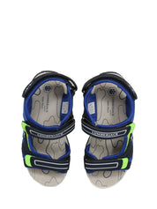 Sandali con strappi Blu Lumberjack