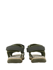 Sandali con strappi Verde Lumberjack