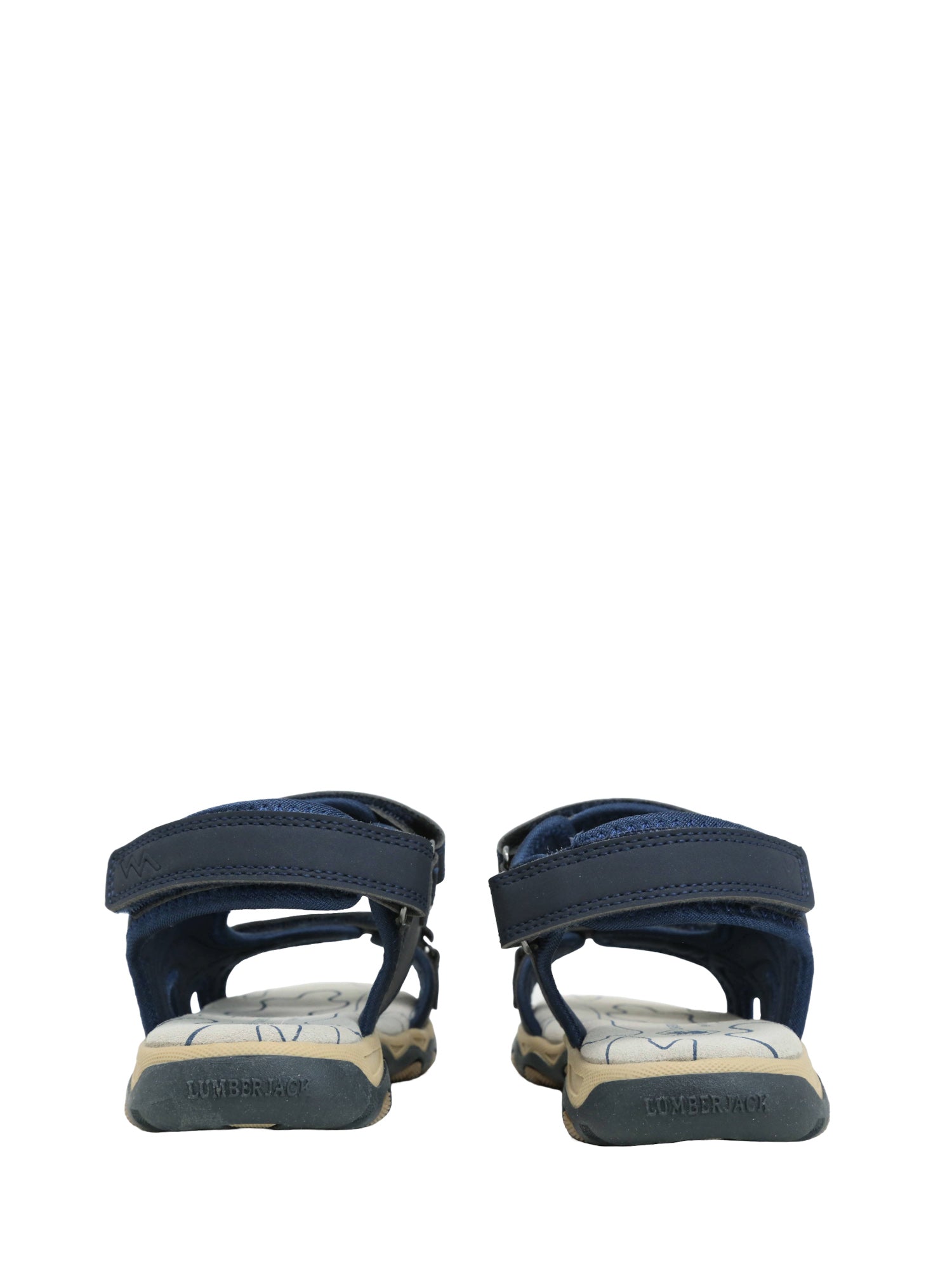 Sandali con strappi Blu Lumberjack