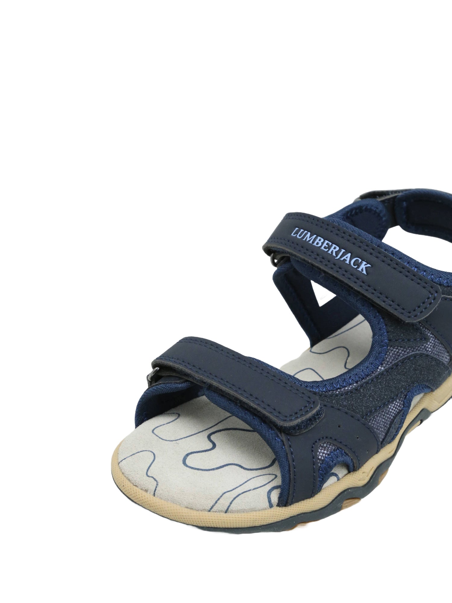 Sandali con strappi Blu Lumberjack