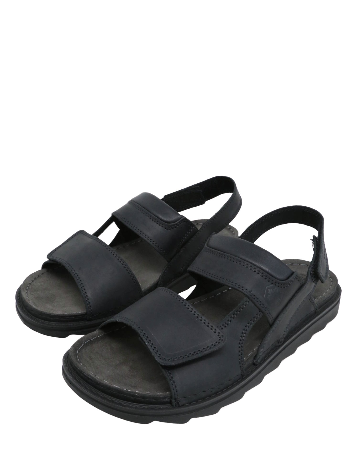 Sandali con strappi Nero Lumberjack