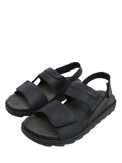 Sandali con strappi Nero Lumberjack