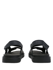 Sandali con strappi Nero Lumberjack