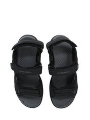 Sandali con strappi Nero Lumberjack