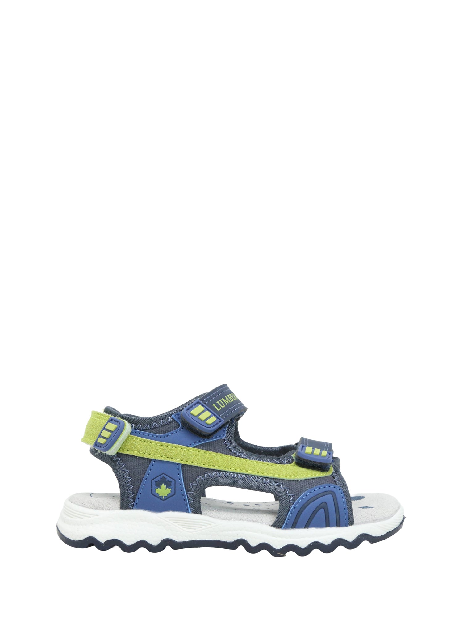 Sandali con strappi Blu Verde Lumberjack