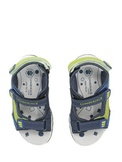 Sandali con strappi Blu Verde Lumberjack