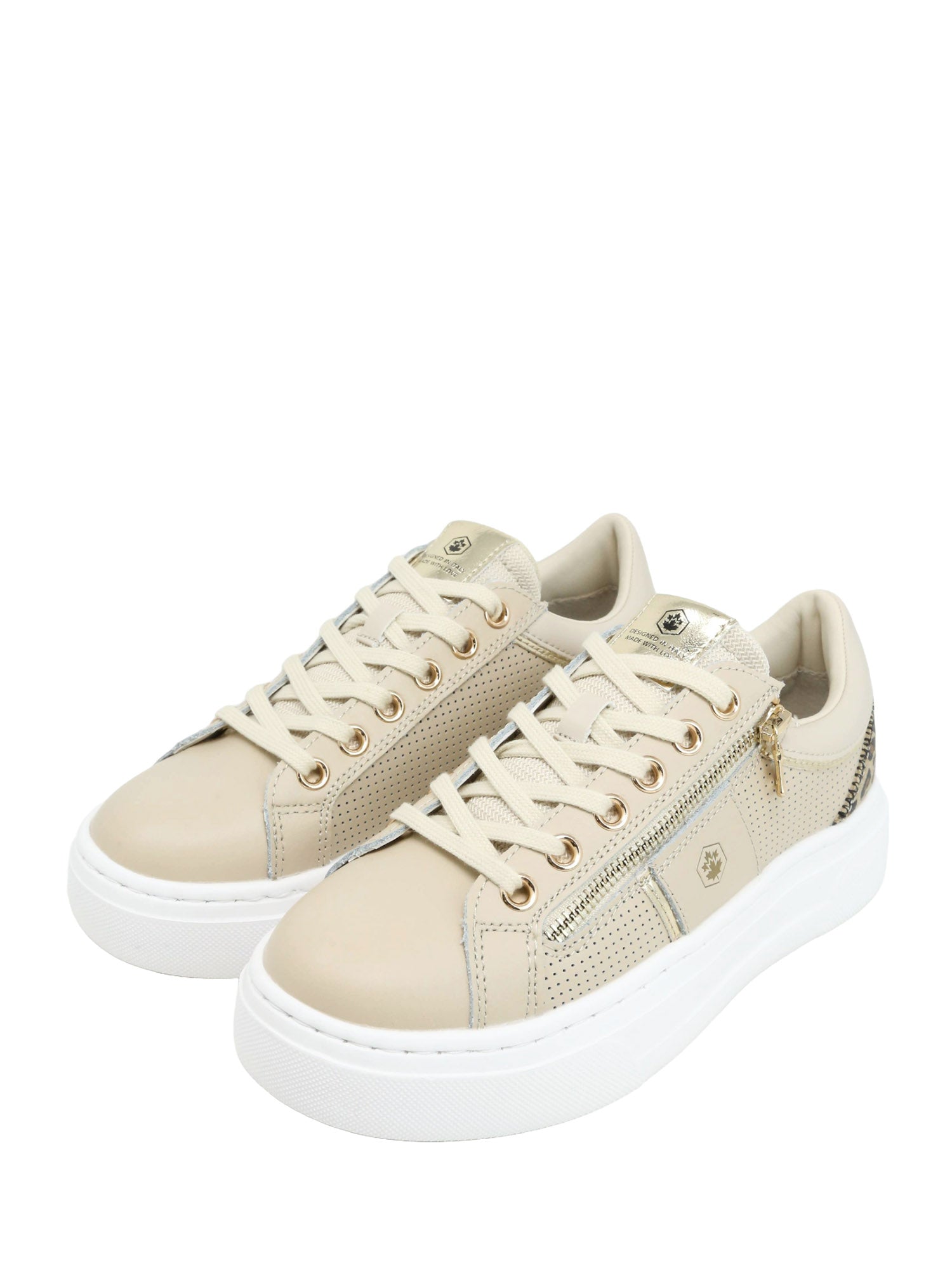 Sneakers Beige Lumberjack