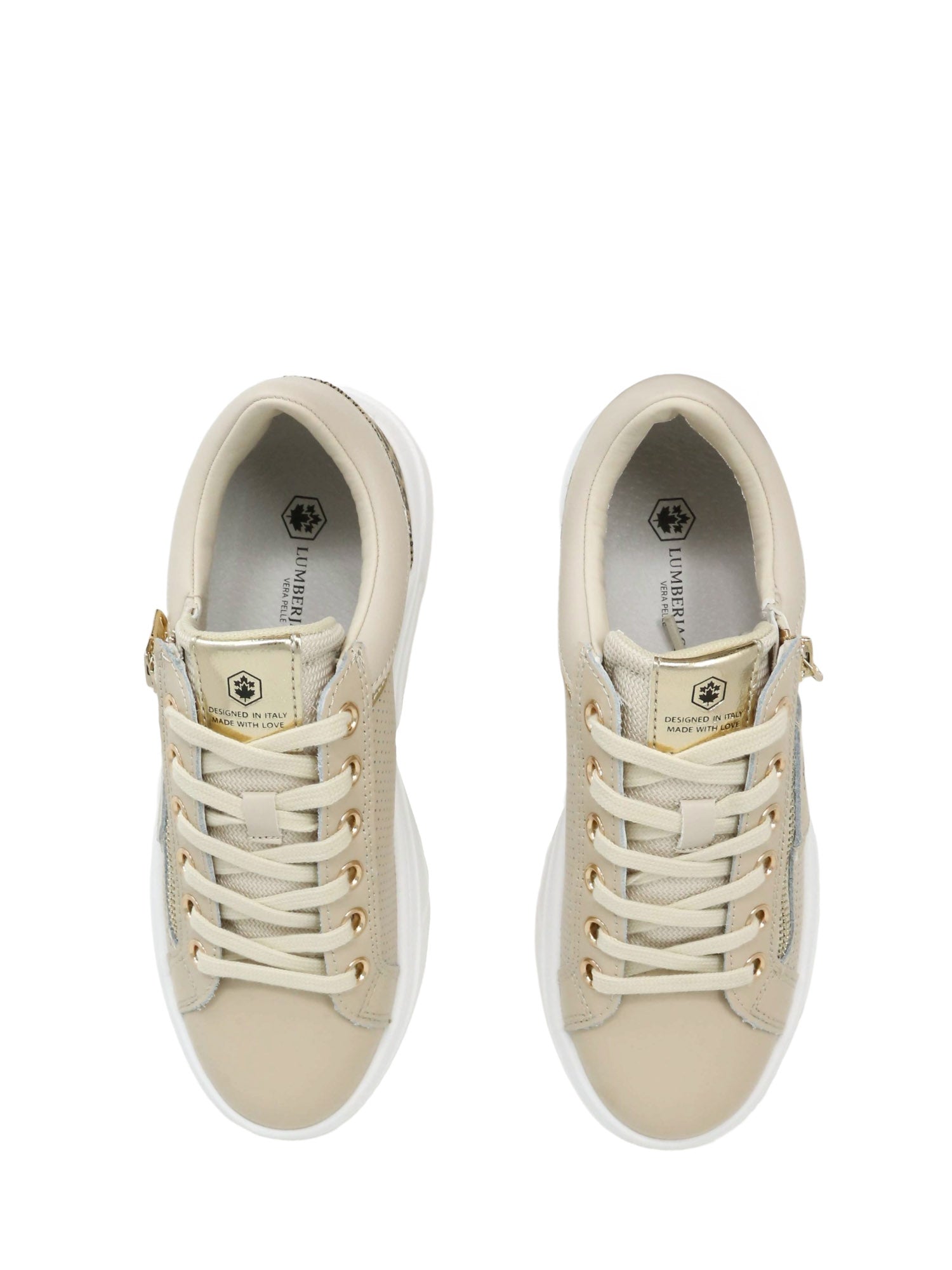 Sneakers Beige Lumberjack