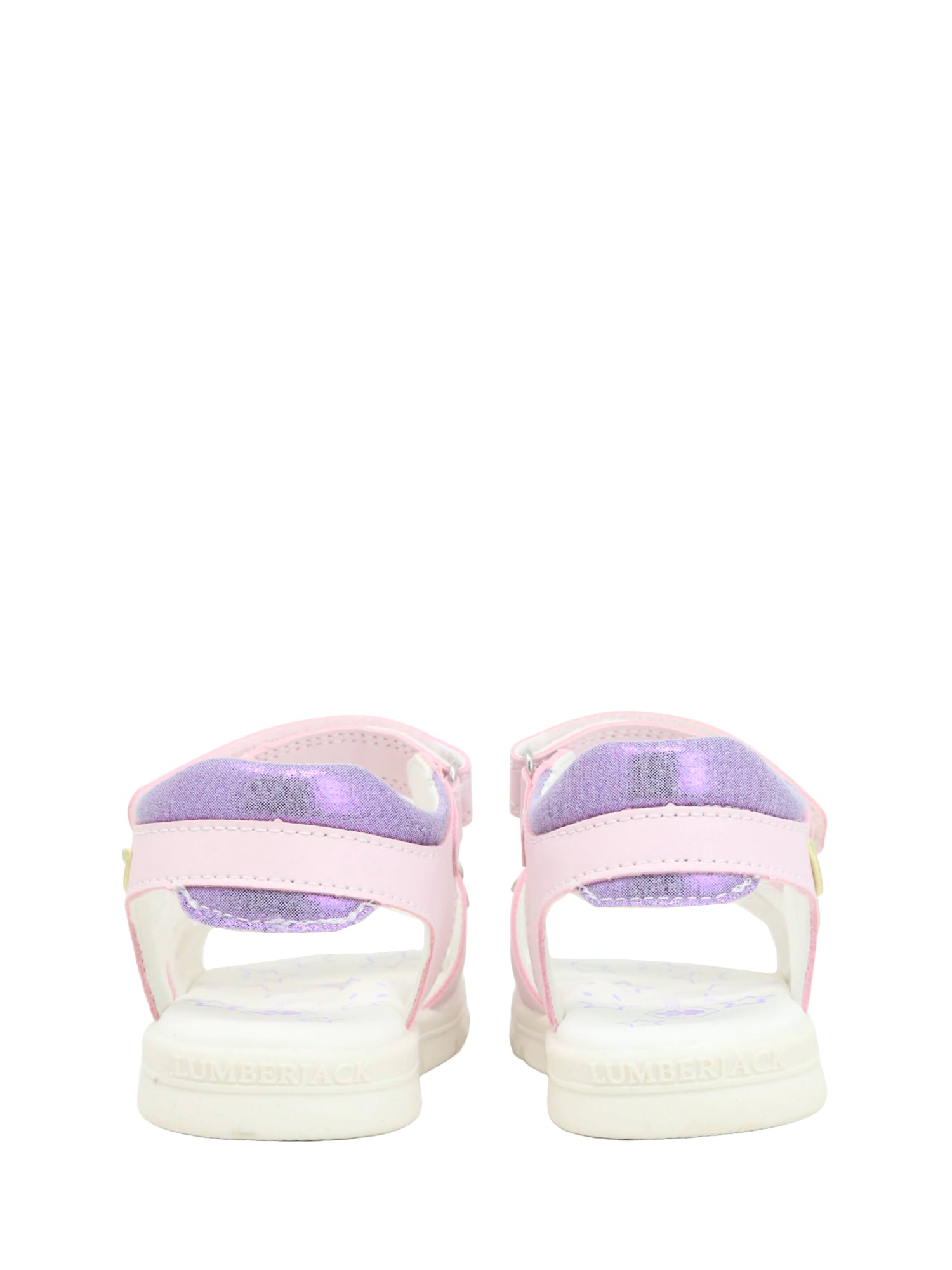 Sandali con strappi Rosa Lumberjack