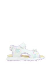 Sandali con strappi Bianco Lumberjack