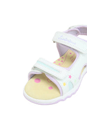 Sandali con strappi Bianco Lumberjack