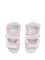 Sandali con strappi Rosa Lumberjack