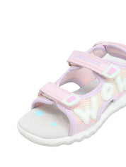 Sandali con strappi Rosa Lumberjack