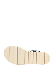 Sandali zeppa Nero Lumberjack