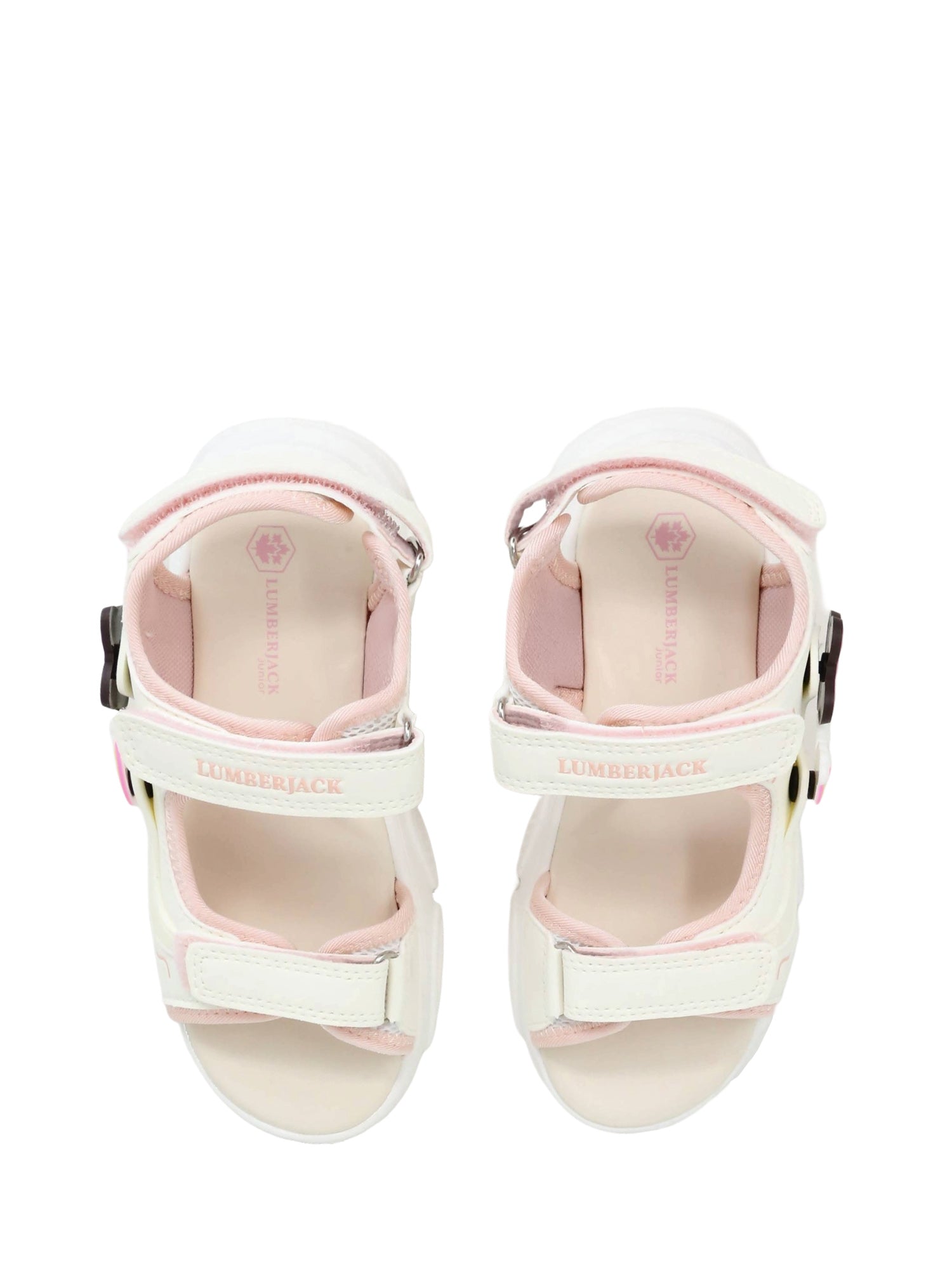 Sandali con strappi Bianco Lumberjack