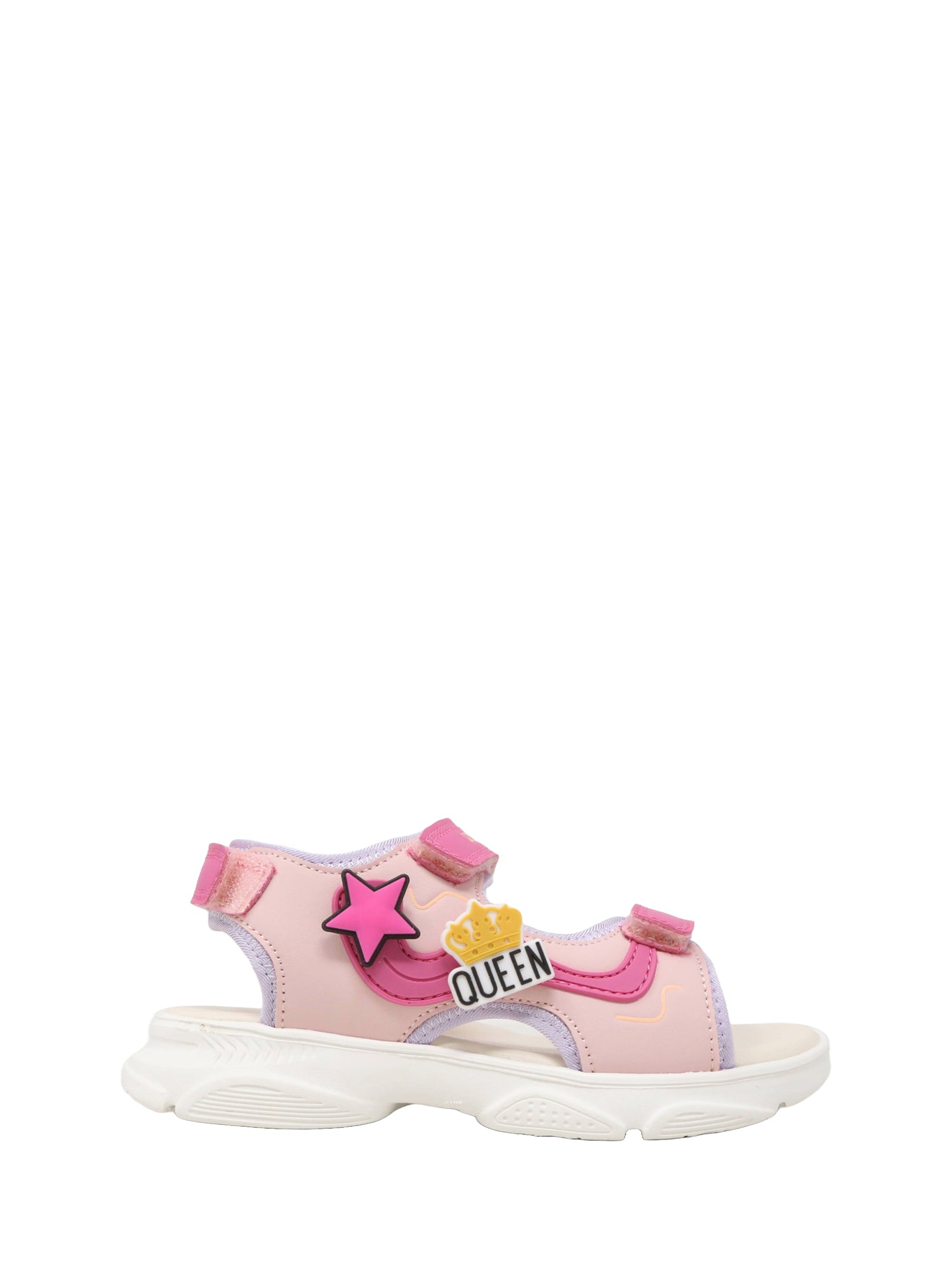 Sandali con strappi Rosa Lumberjack