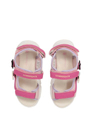 Sandali con strappi Rosa Lumberjack