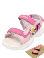 Sandali con strappi Rosa Lumberjack