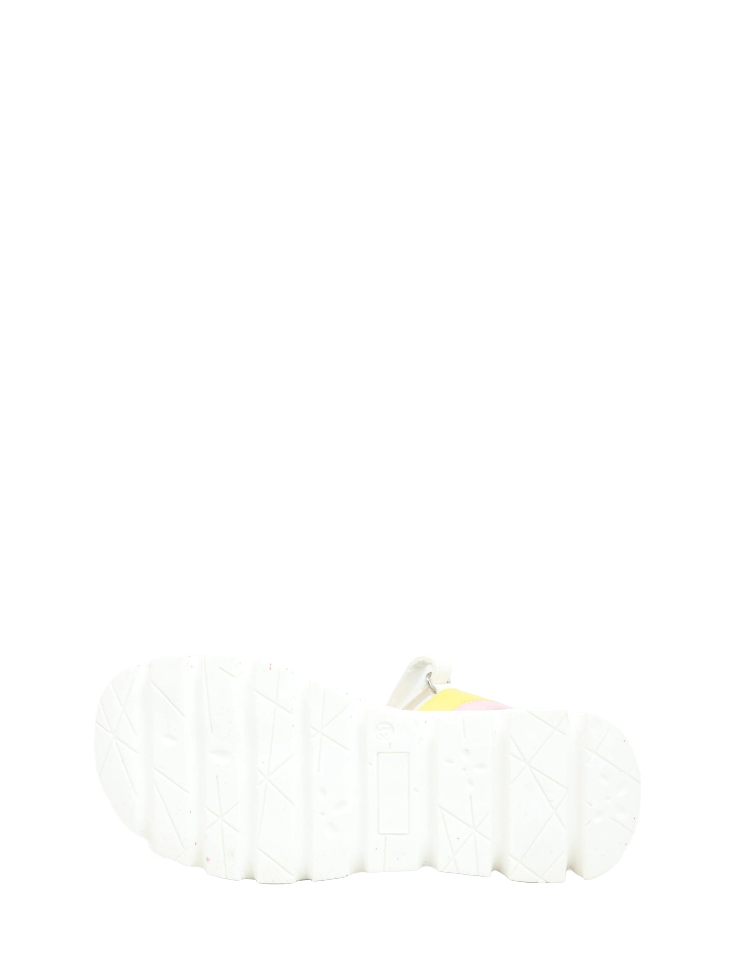 Sandali con strappi Bianco Argento Lumberjack