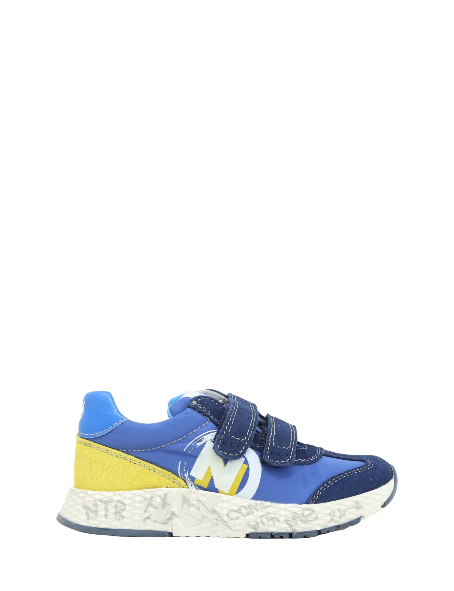 Scarpe con strappi Blu Giallo Naturino