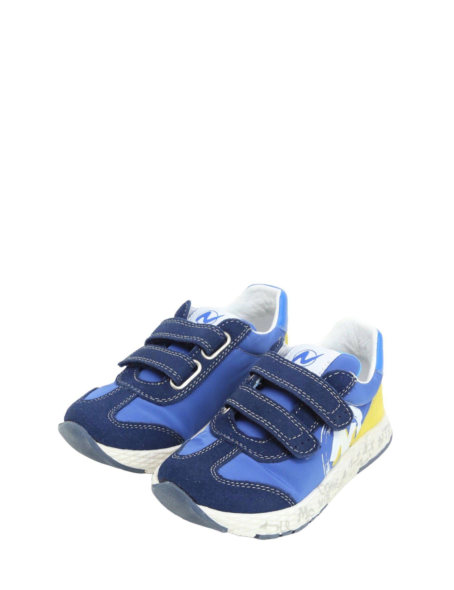 Scarpe con strappi Blu Giallo Naturino