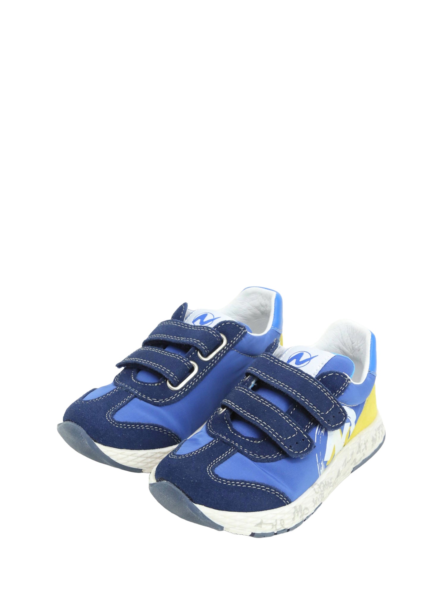 Scarpe con strappi Blu Giallo Naturino