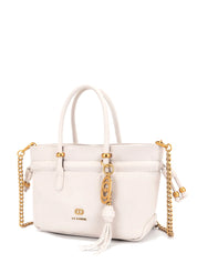 Shopper Bianco La Carrie