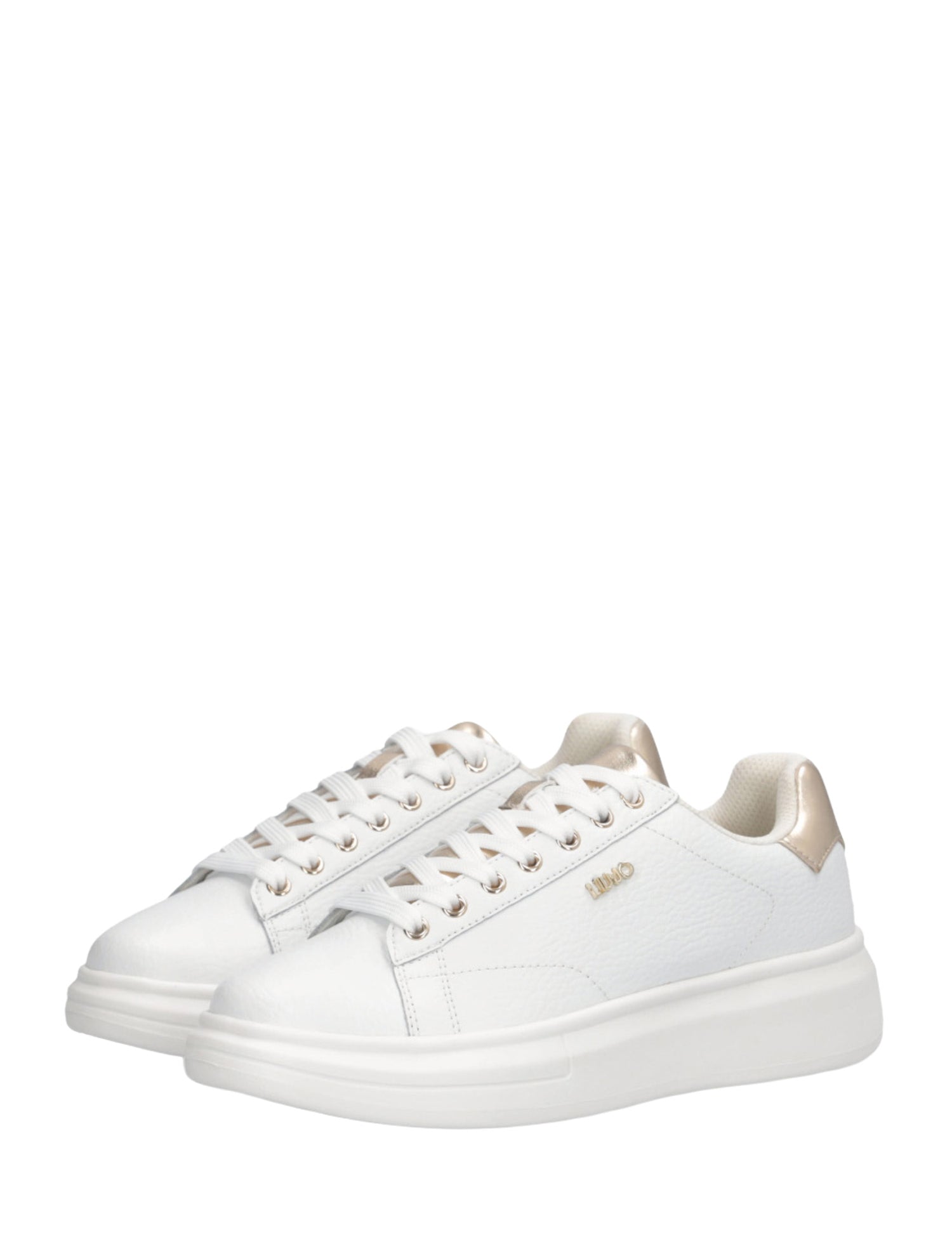 Sneakers Bianco Dorato Liu-jo