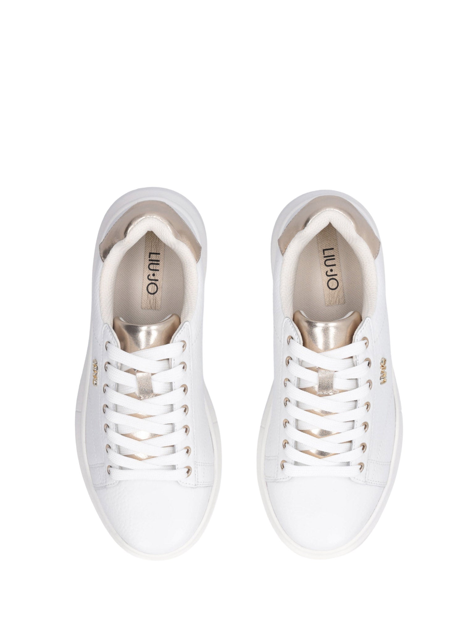 Sneakers Bianco Dorato Liu-jo