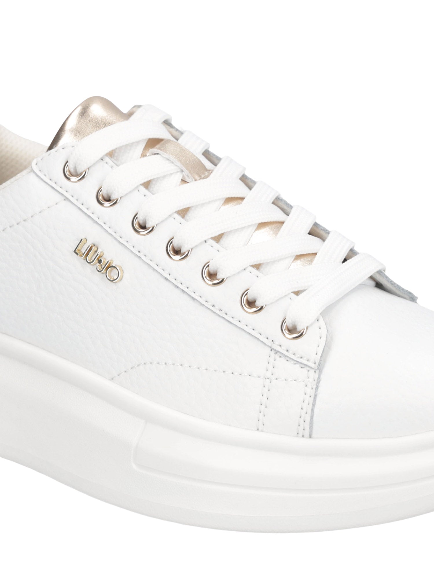 Sneakers Bianco Dorato Liu-jo