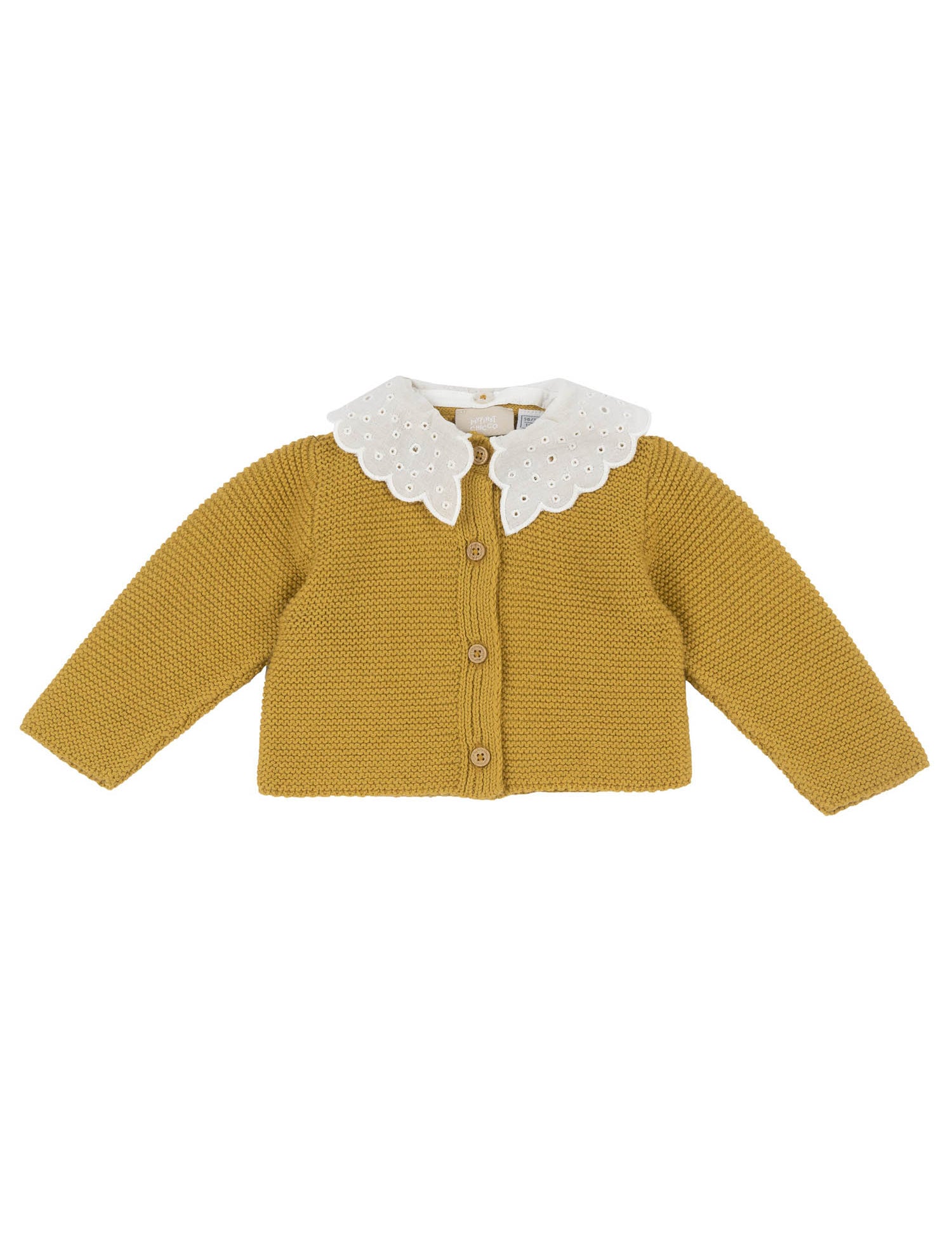 Cardigan Giallo Chicco