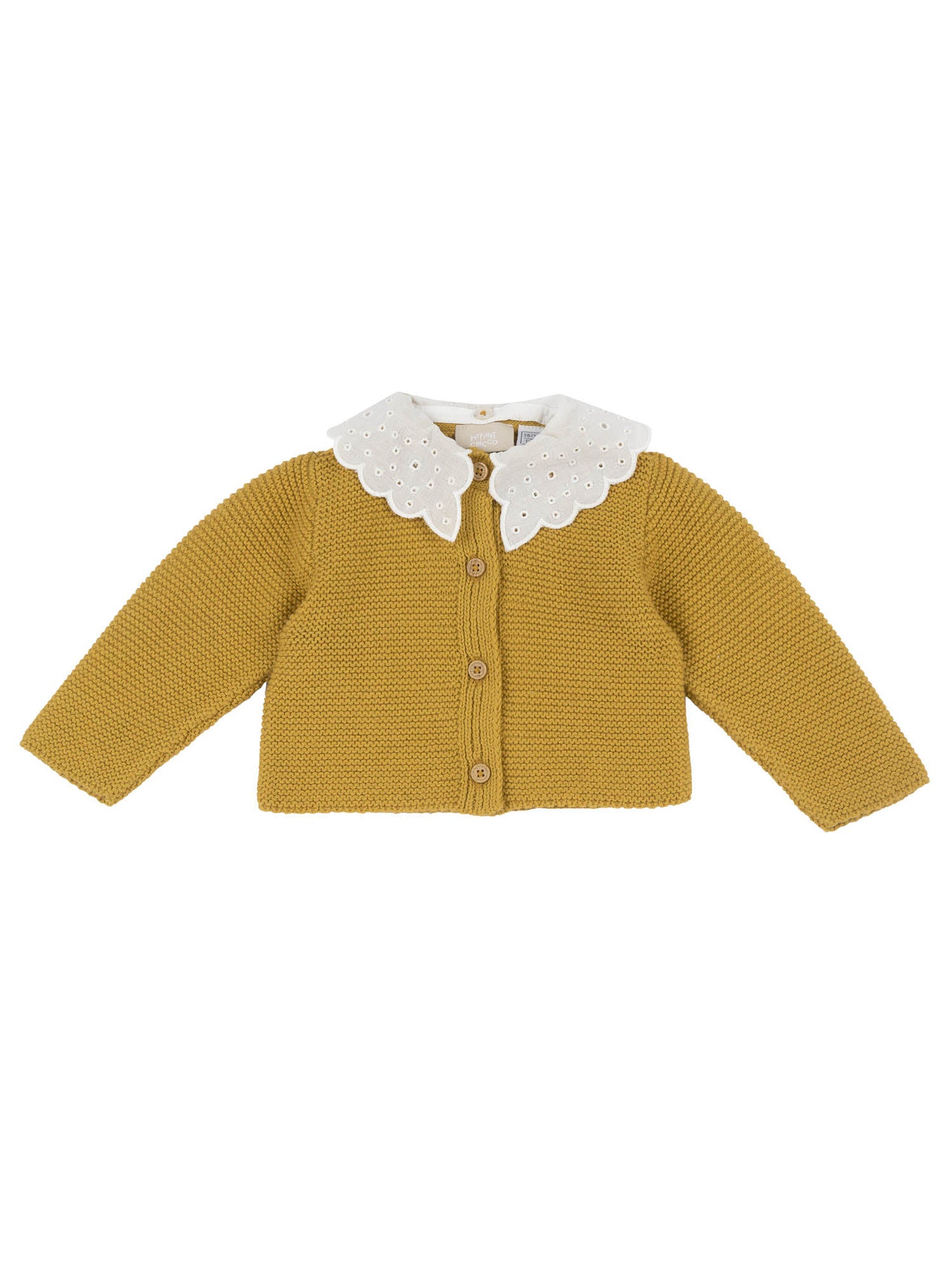 Cardigan Giallo Chicco