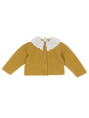 Cardigan Giallo Chicco