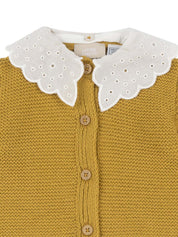 Cardigan Giallo Chicco