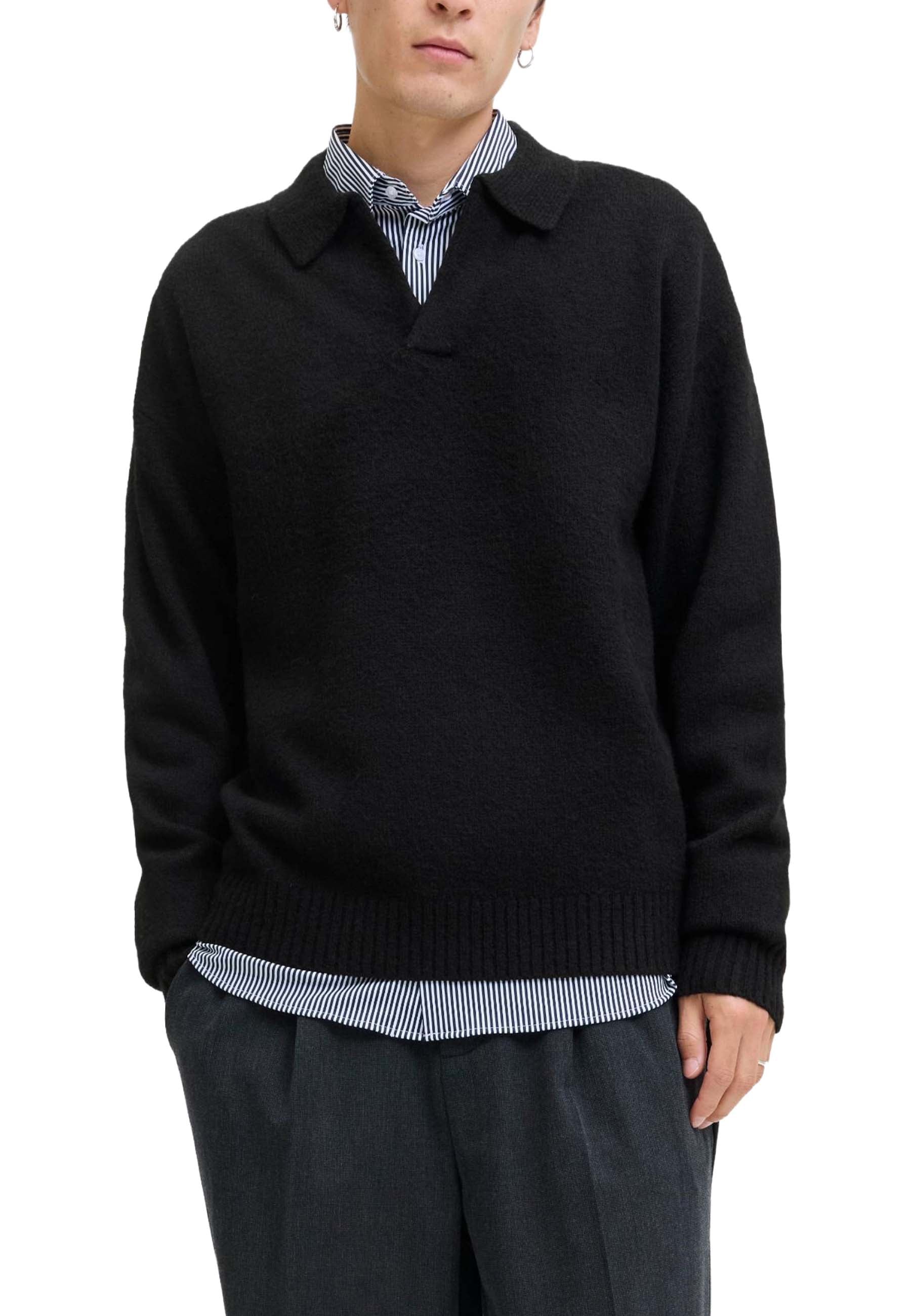 Maglioncini Nero Jack&jones