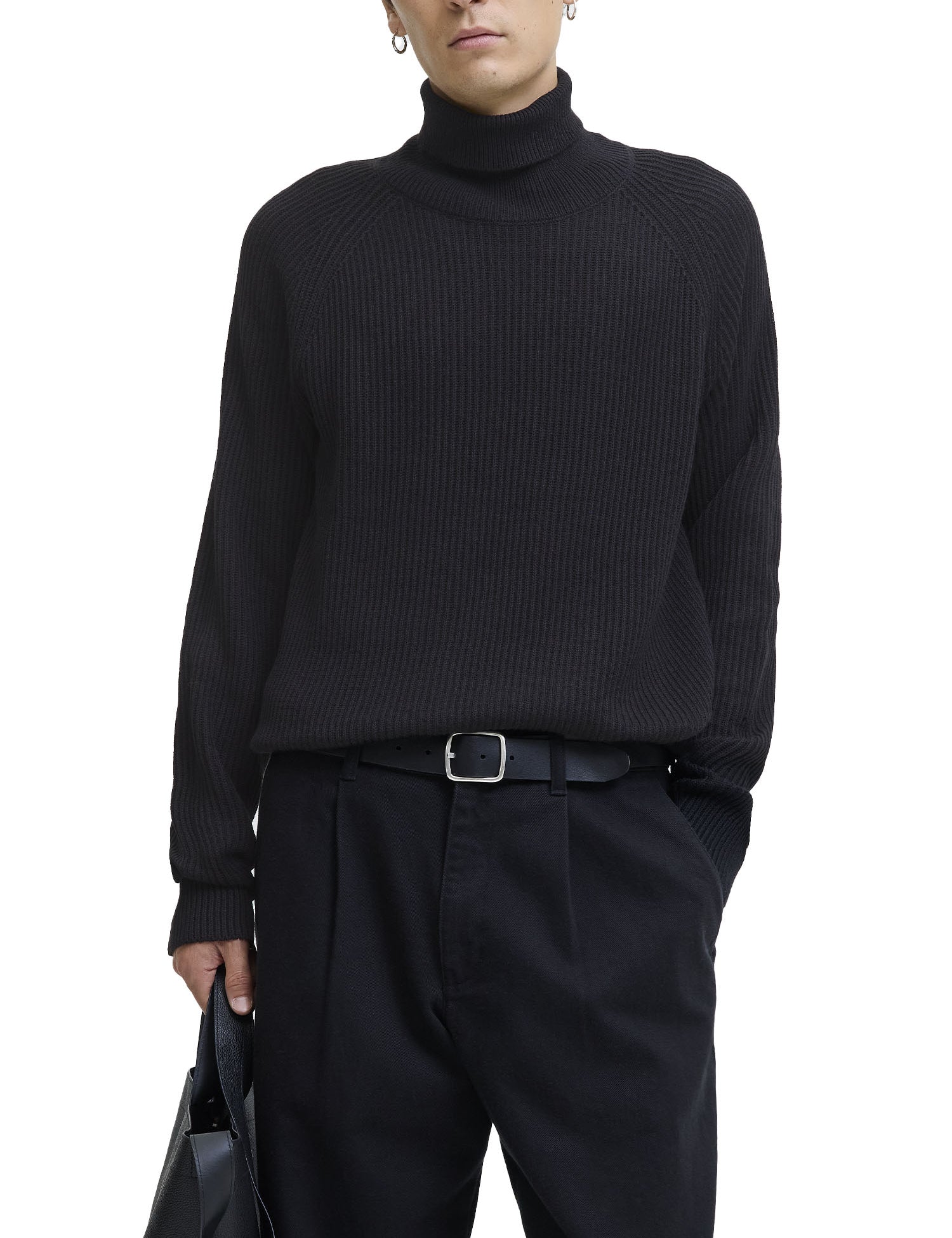 Maglia a collo alto Nero Jack&jones