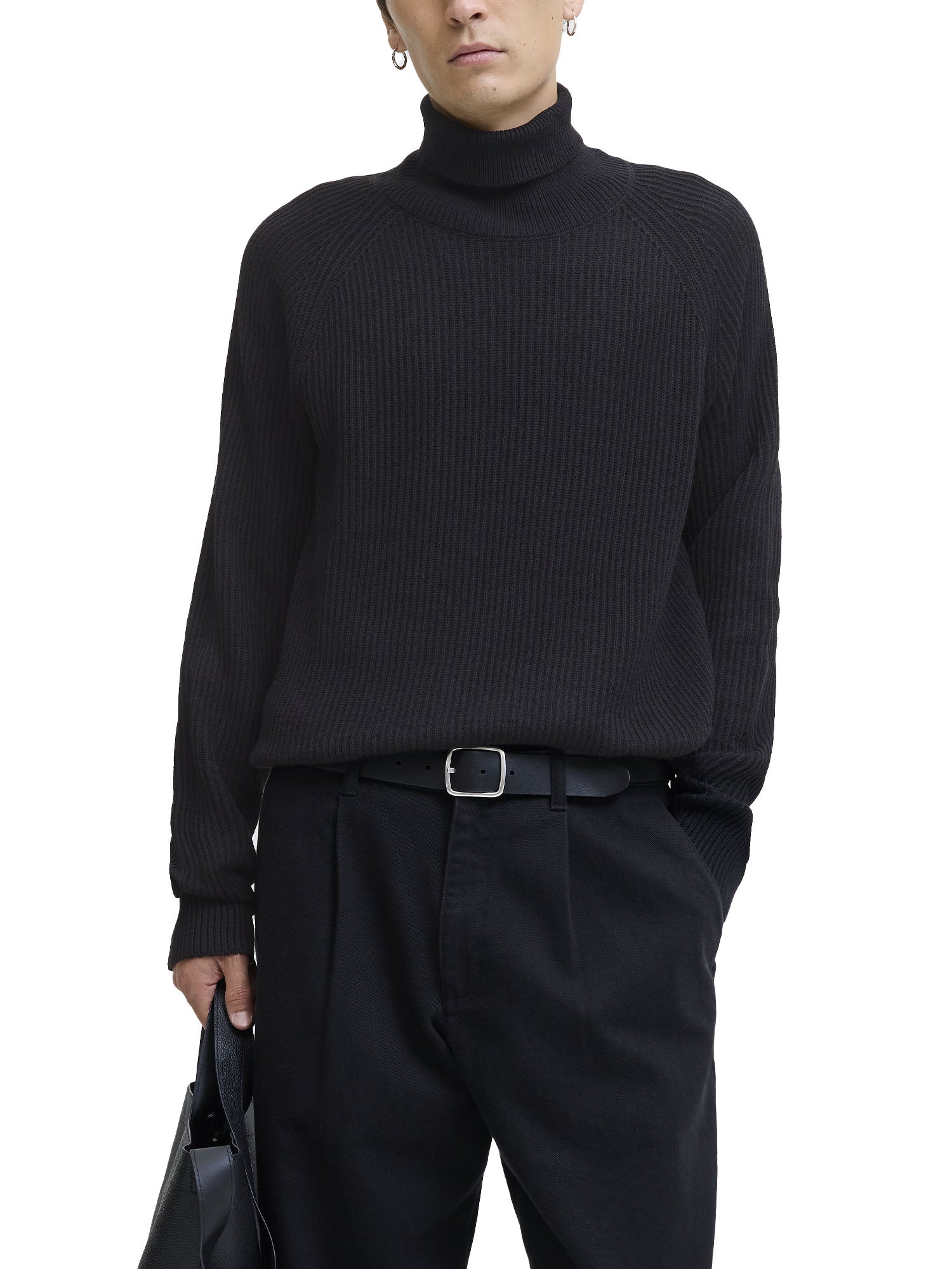 Maglia a collo alto Nero Jack&jones