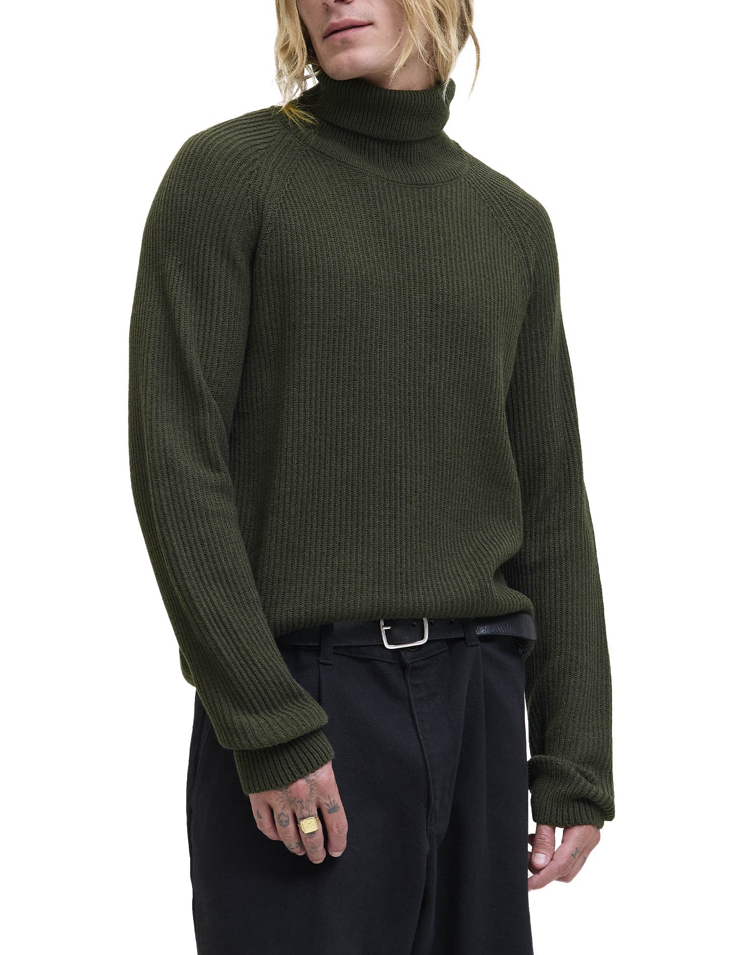 Maglia a collo alto Verde Jack&jones