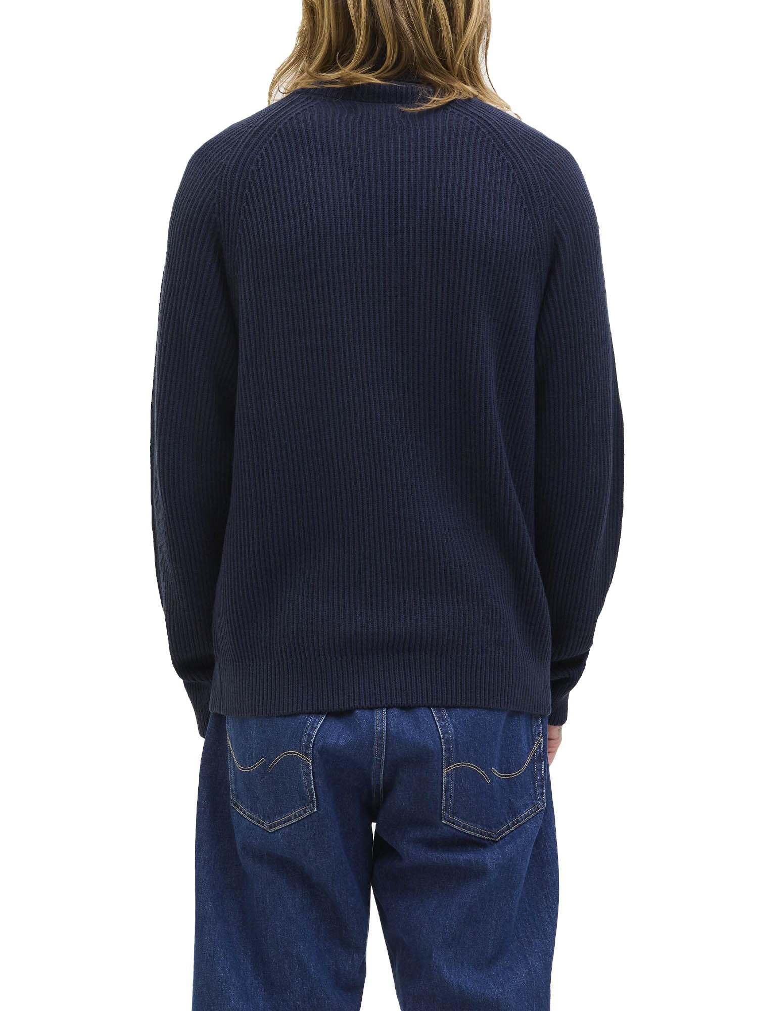 Maglia a collo alto Blu Jack&jones