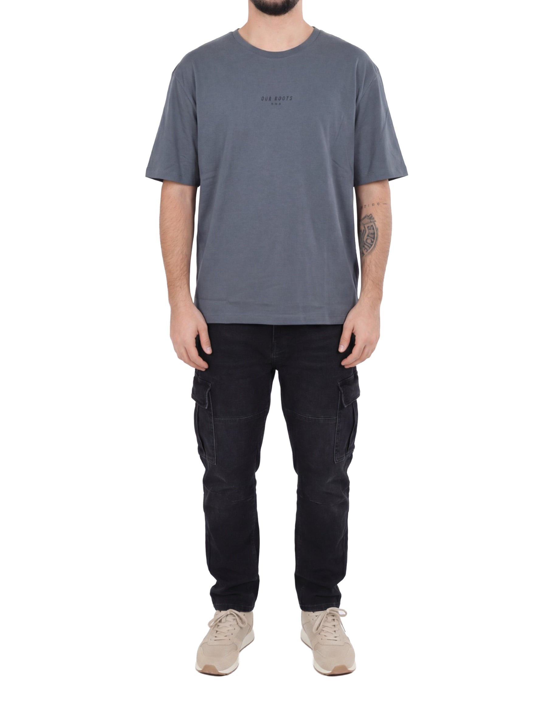 T-shirt Grigio Jack&jones