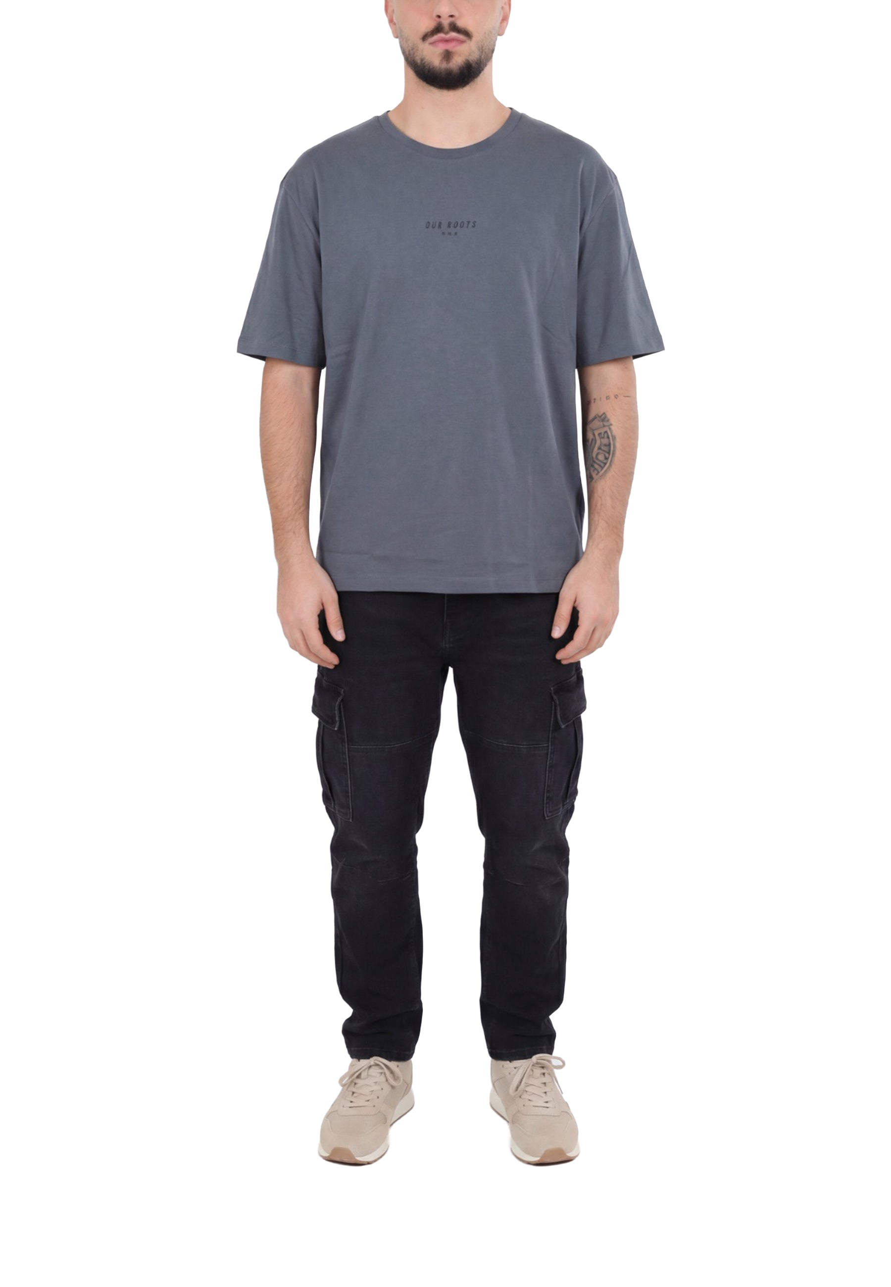 T-shirt Grigio Jack&jones