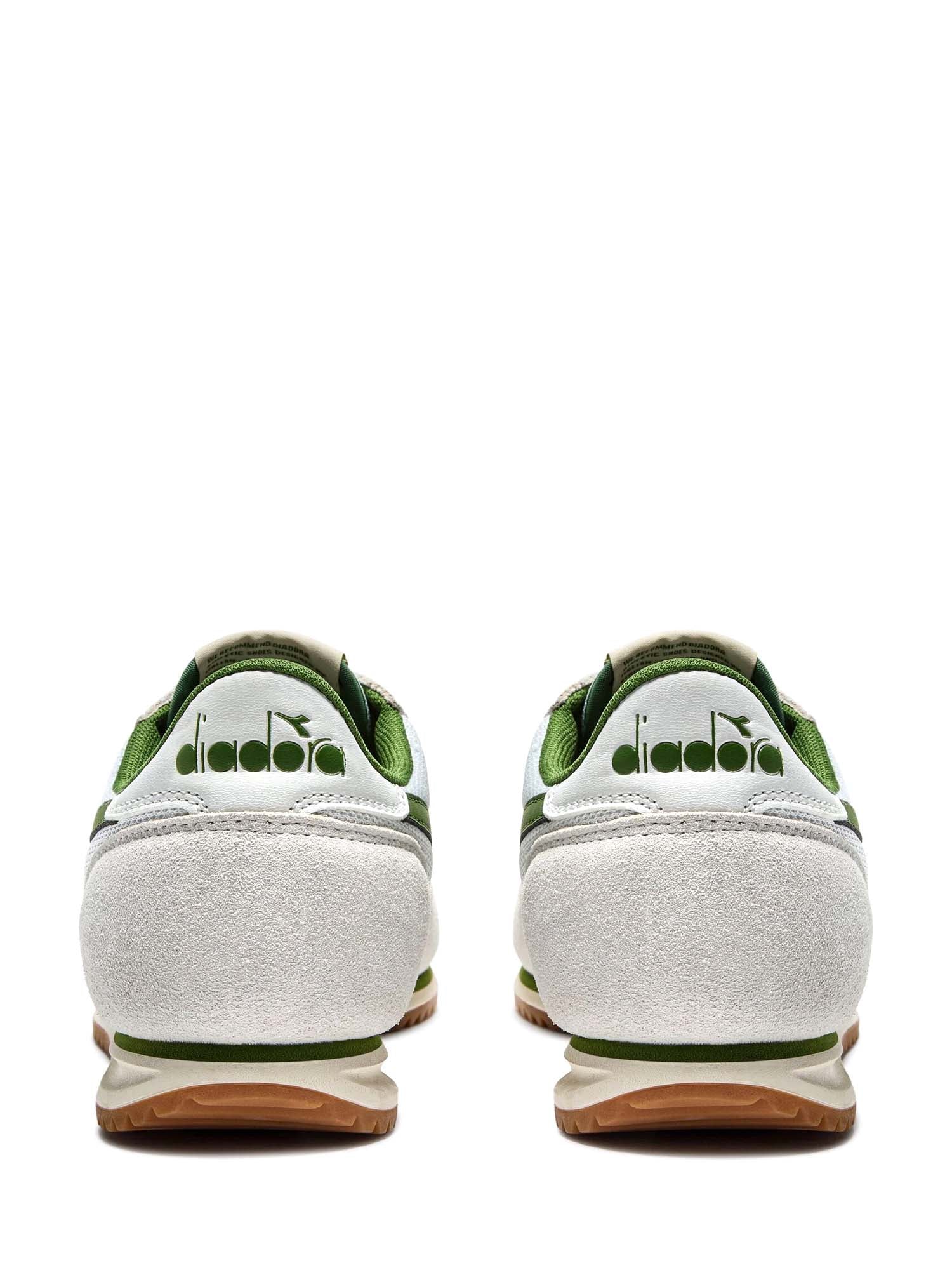 Sneakers Bianco Verde Diadora