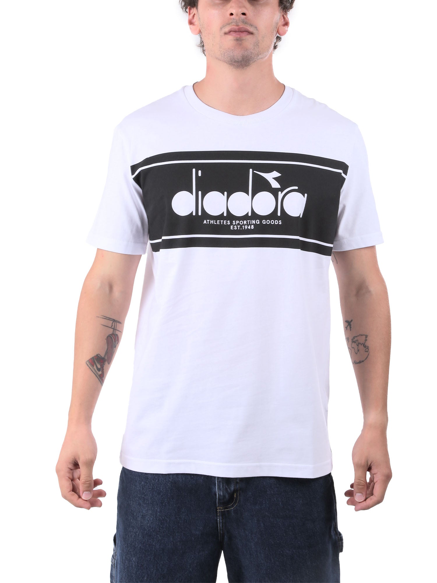 T-shirt Bianco Diadora