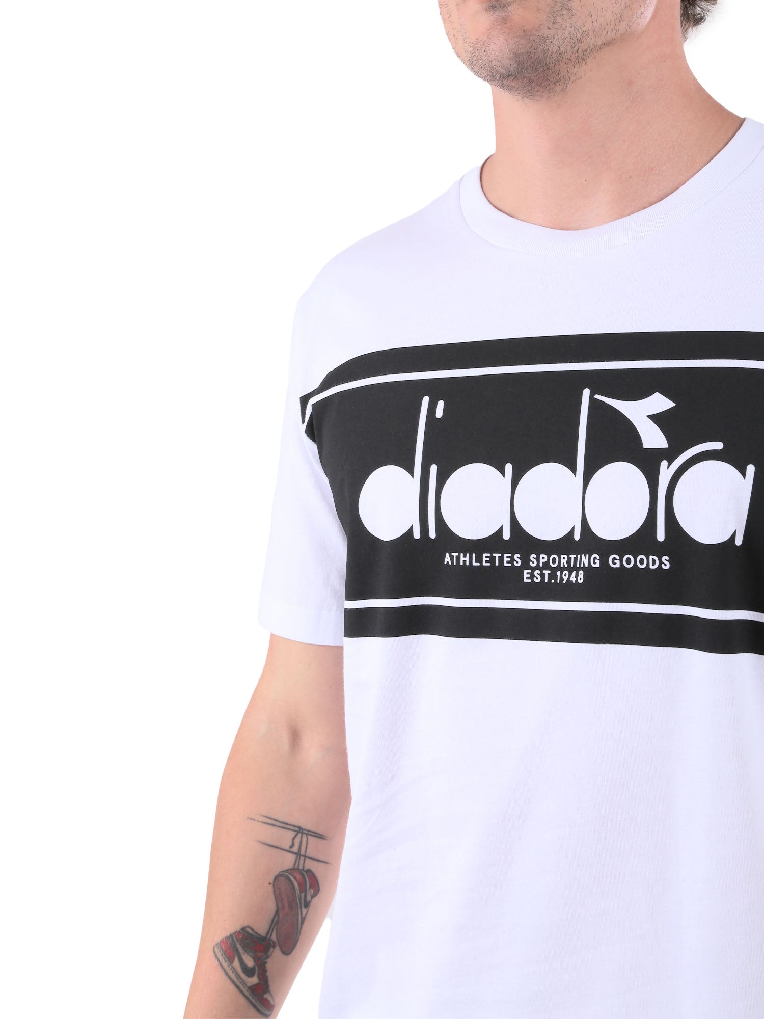 T-shirt Bianco Diadora