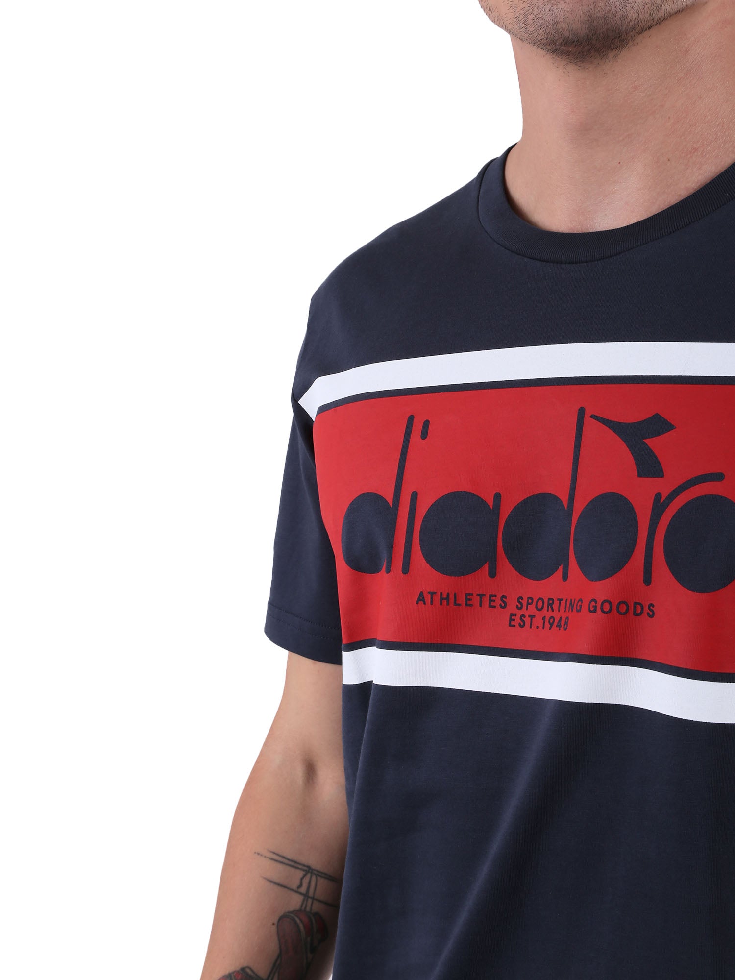 T-shirt Blu Diadora
