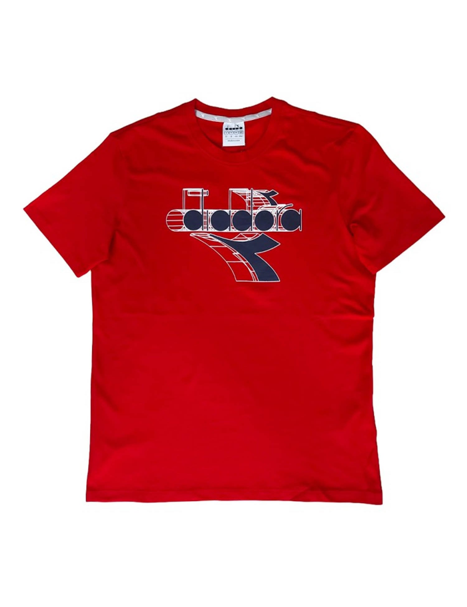 T-shirt Rosso Diadora