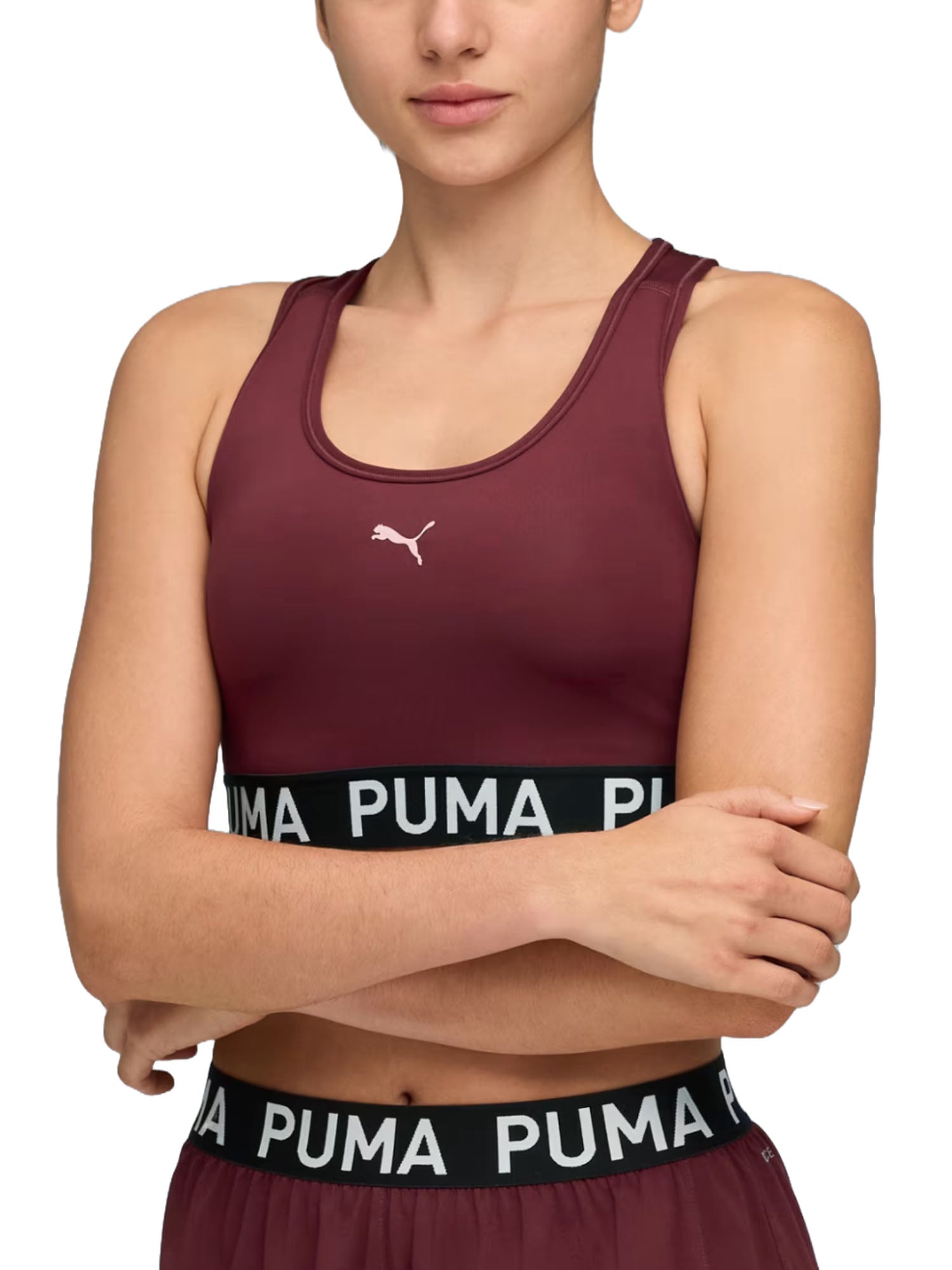 Top Sportivo Bordeaux Puma
