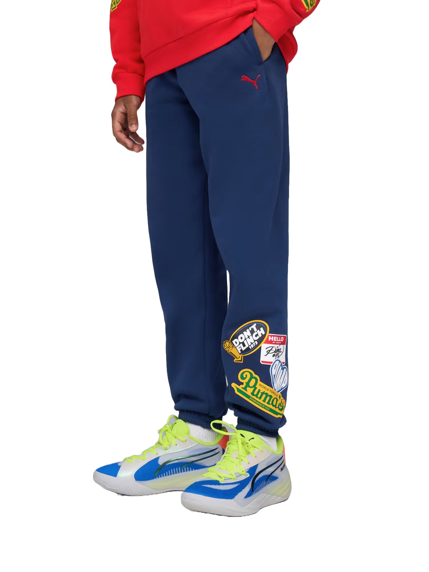 Pantaloni sportivi Blu Puma