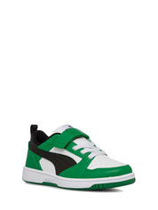 Scarpe con strappi Verde Bianco Puma